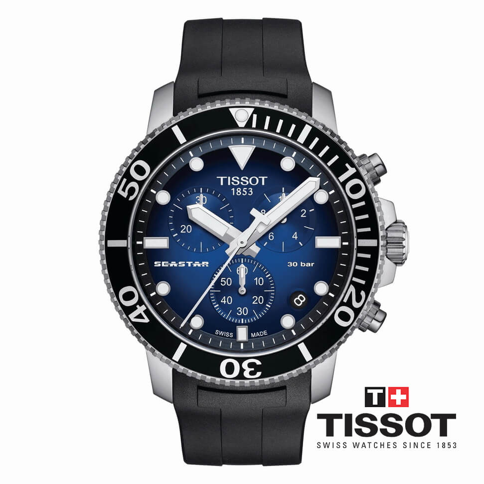 ĐỒNG HỒ NAM TISSOT SEASTAR 1000 CHRONOGRAPH T120.417.17.041.00 CHÍNH HÃNG